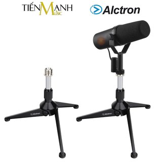 Chân micro để bàn alctron sm316 - giá đỡ đế kẹp tam giác ba chân mic stand thu âm livestream microphone