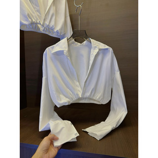 SƠ MI CROPTOP [hình shop chụp thật]