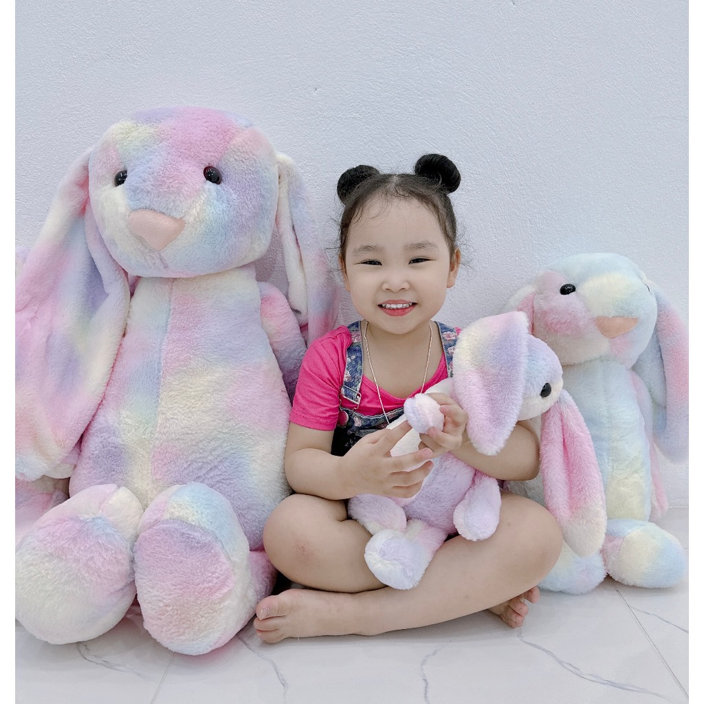 Gấu Bông Thỏ Tai Dài Jellycat Bunny Phiên Bản Đặc Biệt Galaxy Ultimate , Thú Nhồi Bông Thỏ Hoạt Hình Dễ Thương - G135