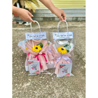 Hoa sáp hướng dương bó 1 bông