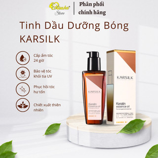 Tinh dầu dưỡng bóng tóc Karsilk Keratin Essence Oil cho tóc yếu và hư tổn 100ml