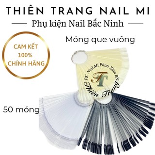Mẫu móng que mẫu bộ 50 que tập sơn