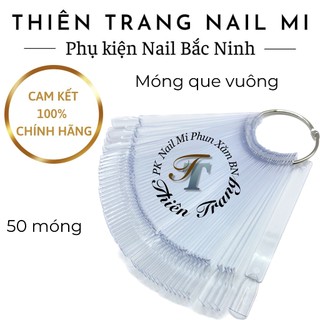 Mẫu móng que mẫu bộ 50 que tập sơn