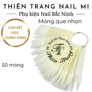 Mẫu móng que mẫu bộ 50 que tập sơn