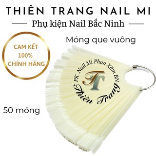 Mẫu móng que mẫu bộ 50 que tập sơn