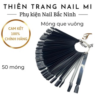 Mẫu móng que mẫu bộ 50 que tập sơn