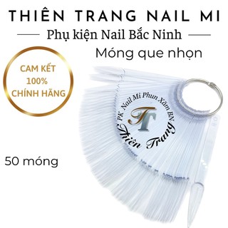 Mẫu móng que mẫu bộ 50 que tập sơn