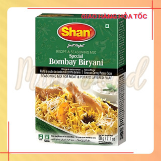 Bột gia vị nấu cơm bombay biryani 60g - shan
