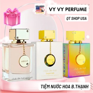 10ml Nước hoa chiết Club de nuit woman, untold, imperiale chính hãng