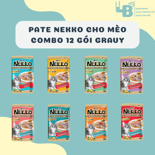 [12 gói] Pate Nekko 70g cho Boss Meow