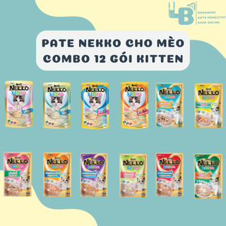 [12 gói] Pate Nekko 70g cho Boss Meow