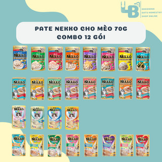 Pate Nekko 70g cho Boss Meow