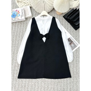 BIGSIZE SET ÁO + YẾM NƠ - 20268