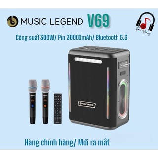 Loa bluetooth karaoke music legend - công suất 300w