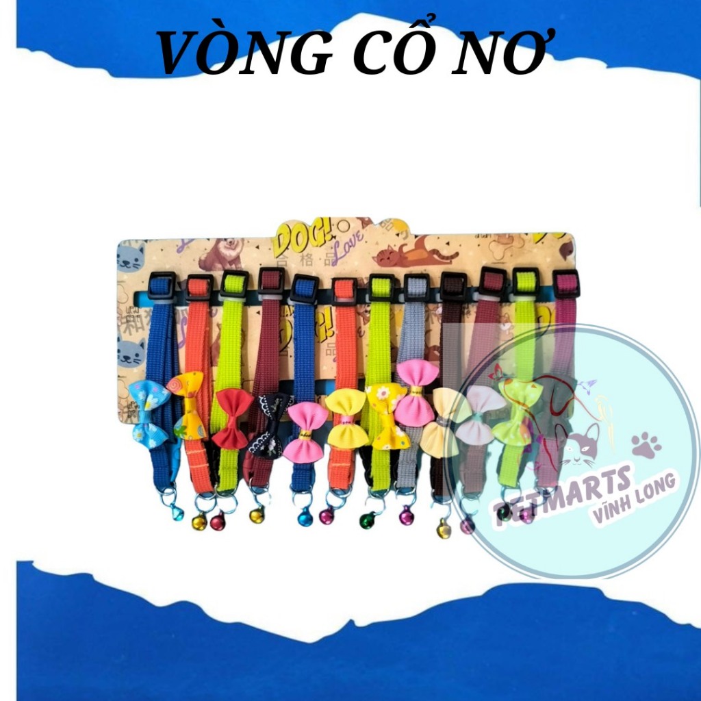 Vòng cổ nơ cho thú cưng