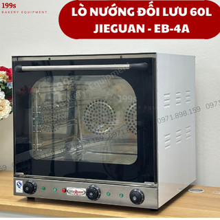 Lò đối lưu jieguan 60l nướng 4 khay