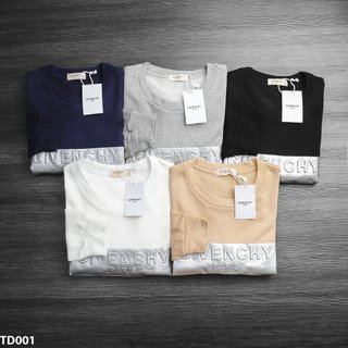 Áo thun tay dài thun nỉ da cá thời trang td00123