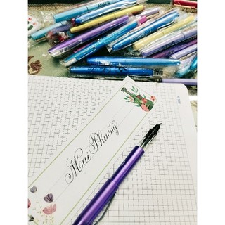 Giấy hoa viết tên set 100 tờ trộn các mẫu