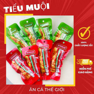 Xiên que trứng cút đậu hủ ăn vặt tiểu muội