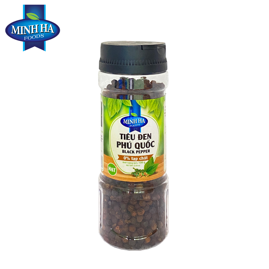 Tiêu đen hạt Phú Quốc Minh Hà 100g