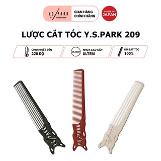 Lược kê tông YS PARK YS-209 lược cắt tóc cao cấp chịu nhiệt cho barber - hàng chính hãng nhập khẩu từ Nhật Bản