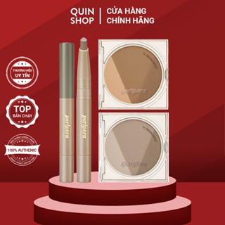 Bảng Phấn 3 Ô & Bút Tạo Khối Peripera V Shading Blending Stick