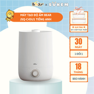 Máy Phun Sương Tạo Ẩm Bear Làm Mát Không Khí, Bộ Lọc 3 Lớp Ion Bạc Diệt Khuẩn, Tiết Kiệm Năng Lượng JSQ-C45U1
