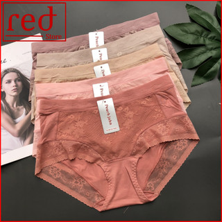Quần lót ren lưới phối cotton, Quân lót nữ ren lưới mềm mại thoàng mát qr03