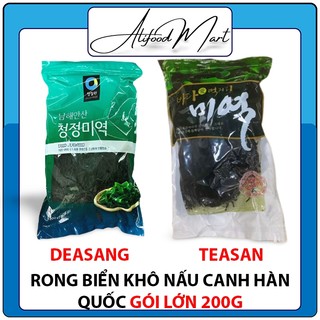 GIẢM GIÁ SỐC Rong biển khô nấu canh Hàn Quốc 200gr (alifoodmart)