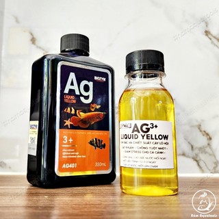 Biozym - ag+ liquid yellow | chế phẩm xử lý nấm cá cảnh