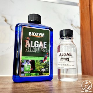 Biozym algae remover - chế phẩm diệt rêu tảo hại cho hồ thủy sinh