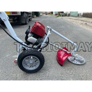 Máy cắt cỏ đẩy tay chữ Y động cơ 4 thì gx 35 Trung Quốc