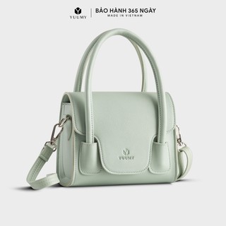 Túi đeo chéo da nữ nắp gập cách điệu yuumy seasand yn227