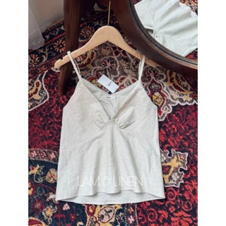 Áo 2 dây vải Linen (Nhiều màu)