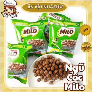 Snack bim bim milo nestle thái lan, ngũ cốc ăn sáng cacao milo thái lan gói 15g, đồ ăn vặt