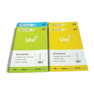 Sổ lò xo a4 a5 100 trang 200 trang xổ xé ghi chép a5 a4 notebook a5