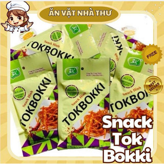 Snack Hình Tokbokki Chua Cay Vị Trẻ Em 🌶 đồ ăn vặt, ăn vặt tuổi thơ cổng trường