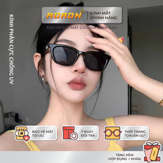 Kính Mát Mắt Mèo Thời Trang Trendy AORON Chống UV Bảo Vệ Mắt Có Thể Phối Đồ Linh Hoạt Hợp Nhiều Dáng Mặt Nam Và Nữ AK169