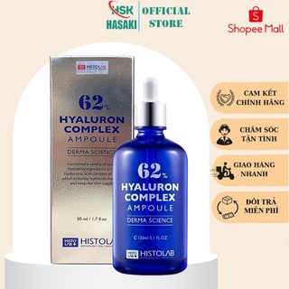 Serum histolab 62% hyaluron tinh chất cấp ẩm, phục hồi da thương tổn - 50ml
