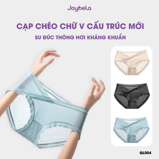 Quần lót bầu su đúc JOYBELA thông hơi Cạp chéo đáy kháng khuẩn phù hợp cho mẹ bầu và sau sinh bigsize-QL004