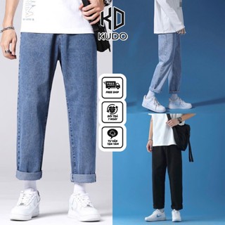 Quần jean nam baggy ống vừa Avocado,quần bò nam ống nửa suông nhiều màu phong cách Hàn Quốc hottrend