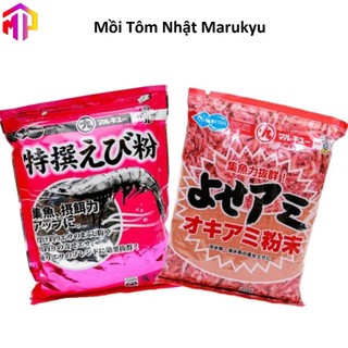 Mồi câu cá tôm nhật marukyu tanh, thơm