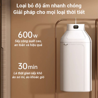 Máy Sấy Quần Áo METIS Tủ Sấy Công Nghệ Sấy Khử Trùng, Gấp Gọn 3D 2 Chế Độ Sấy Tiết Kiệm Diện Tích