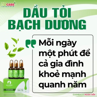 Dầu Tỏi Bạch Dương Care - Bảo Vệ Sức Khoẻ Cả Gia Đình ( tăng sức đề kháng - phòng chống ho cảm ở trẻ nhỏ )