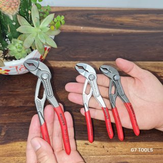 Kìm nước mỏ quạ knipex cobra® mini 87 01 125 / 87 03 125 chiều dài 125mm ngàm mở ø30mm