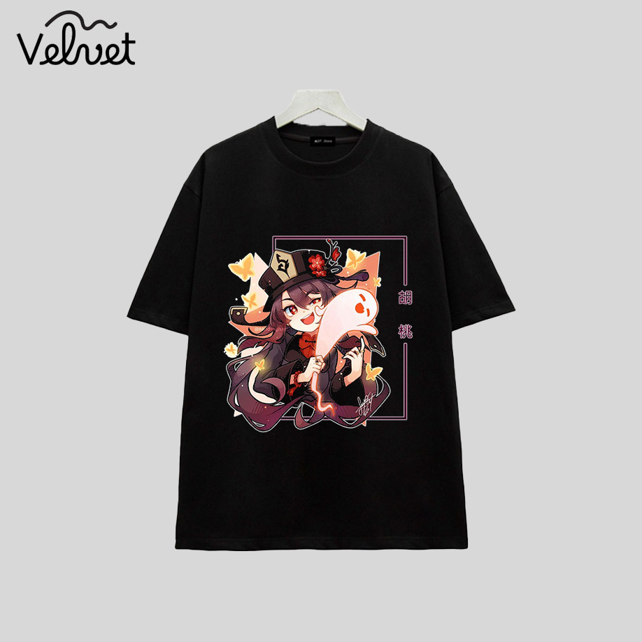 Áo Genshin Impact, Áo Game Genshin Impact mẫu mới, chất thun co giãn 4 chiều thoáng mát unisex.