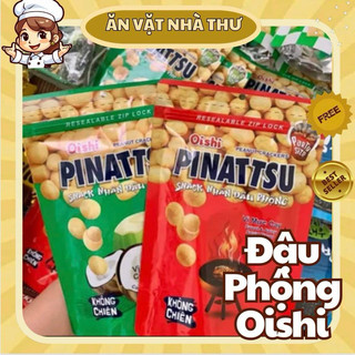 Snack nhân đậu phộng Pinattsu Oishi các vị
