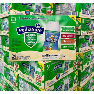 Thùng 24 chai Sữa Pediasure nước Pediasure Grow&Gain with Fib