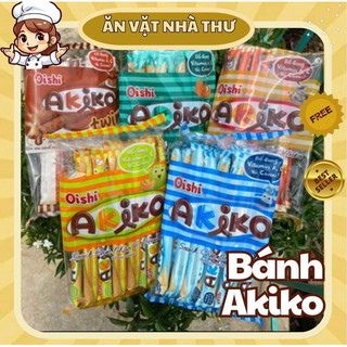 Bánh que Akiko Oishi nhân socola sữa , bánh que Akiko Oishi ống phủ socola