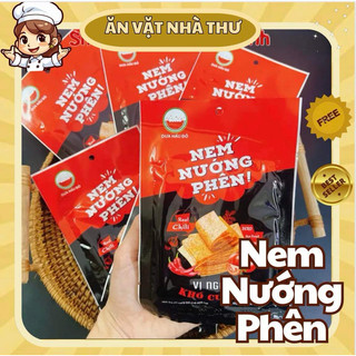 Snack nem nướng phên bà tuyết diamond làm từ bột mì, que cay tuổi thơ, đồ ăn vặt,
